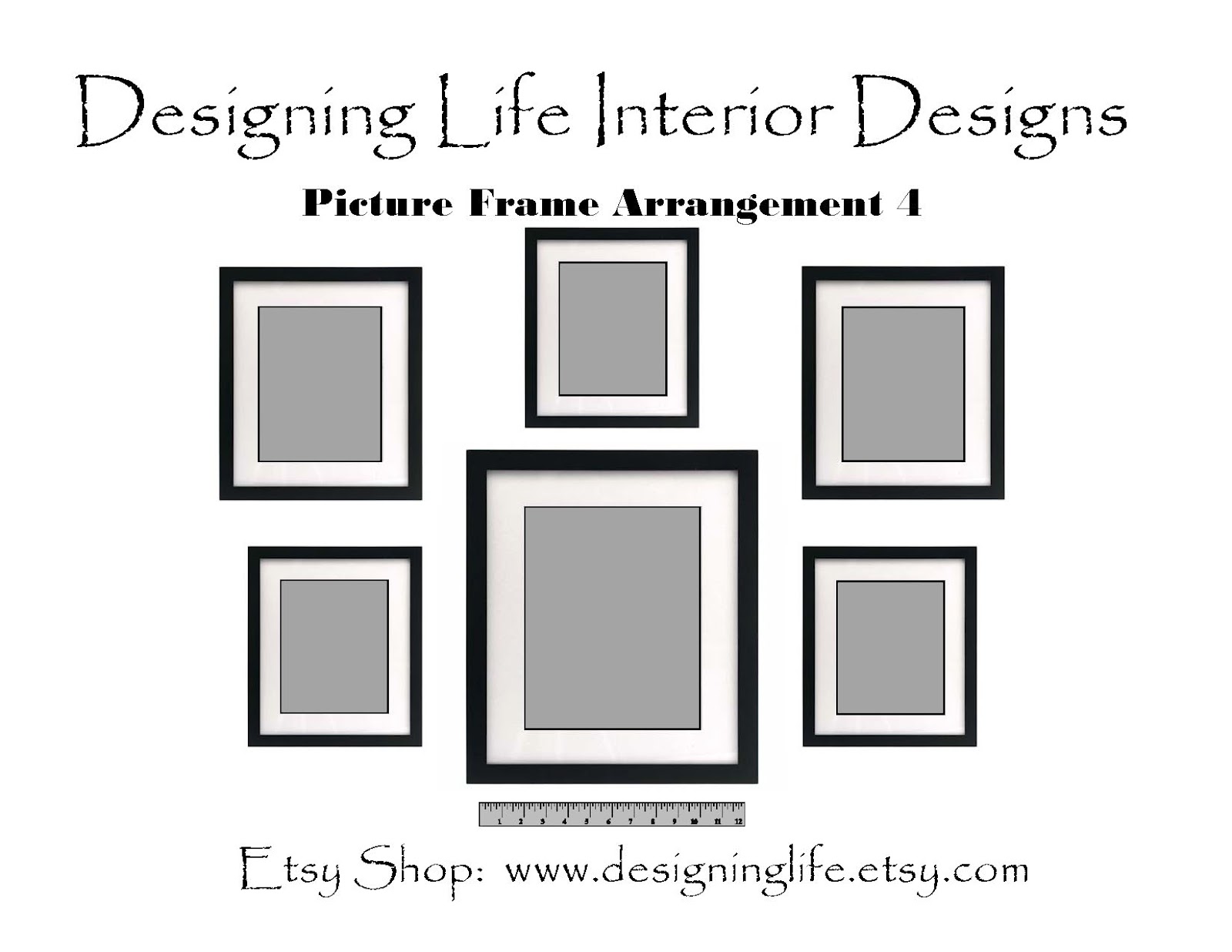 Designing Life How To Arrange Picture Displays On A Wall Six Stylish