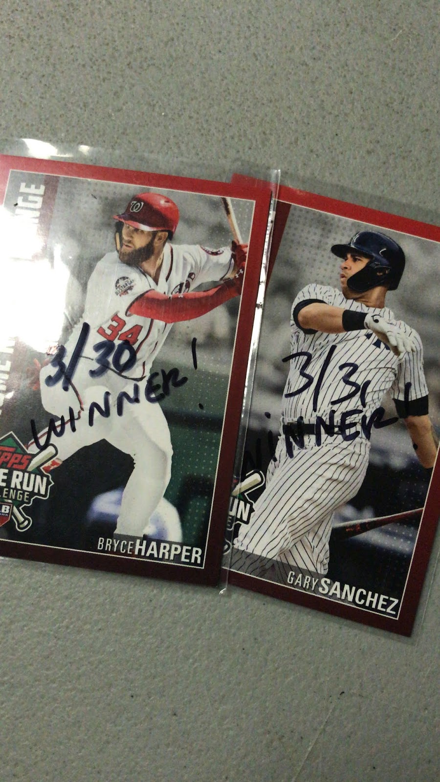 Scribbled Ink Topps Home Run Challenge 2019, Laughable