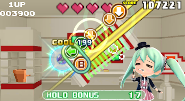 Hatsune Miku: Project Mirai DX 3DS screenshot 2