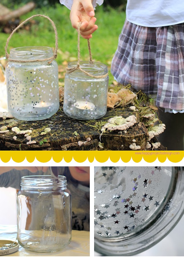 Farolillos otoñales upcycling