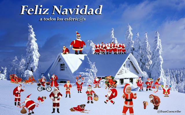 Wally, Papa Noel, santa Claus, Navidad, nieve
