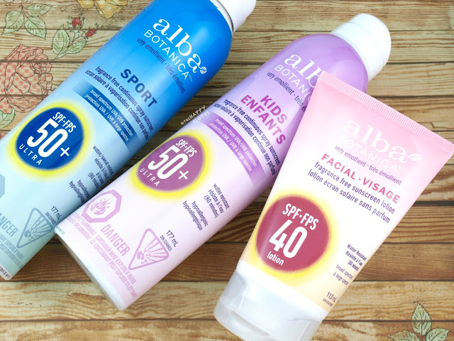 Alba Botanica Sunscreen | Review + Giveaway