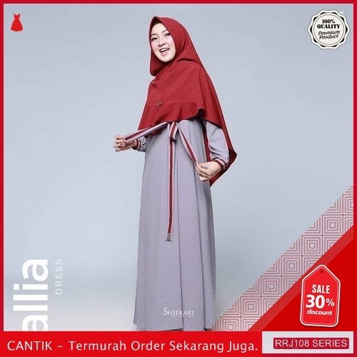Jual RRJ108D74 Dress Muslim Callia Wanita Dress Sy Terbaru BMGShop