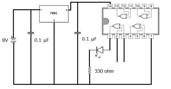 Mr Breadboard: 7402 NOR Gate