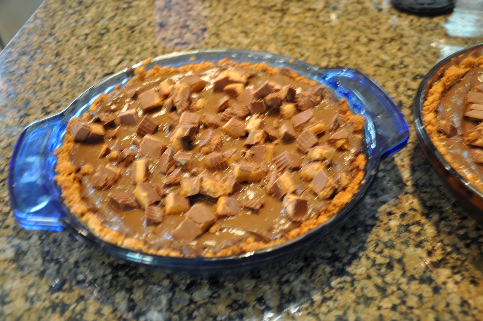 Melina's Creations Reeses Peanut Butter Cup Pie