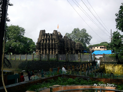 Lord Shiva Temple in Ambernath during Shravan