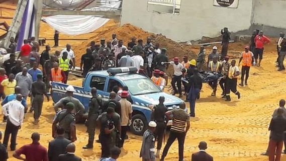 2 Akwa Ibom state governor narrowly escapes death as church building collapses in Akwa Ibom killing over 50