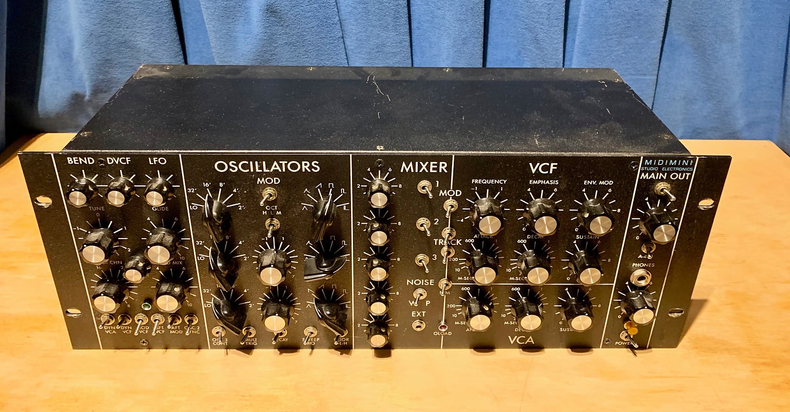 MATRIXSYNTH: Studio Electronics MidiMini Rack Minimoog SN 1561