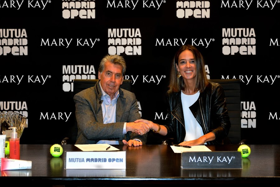 Mary Kay maquillador oficial de mutua open Madrid