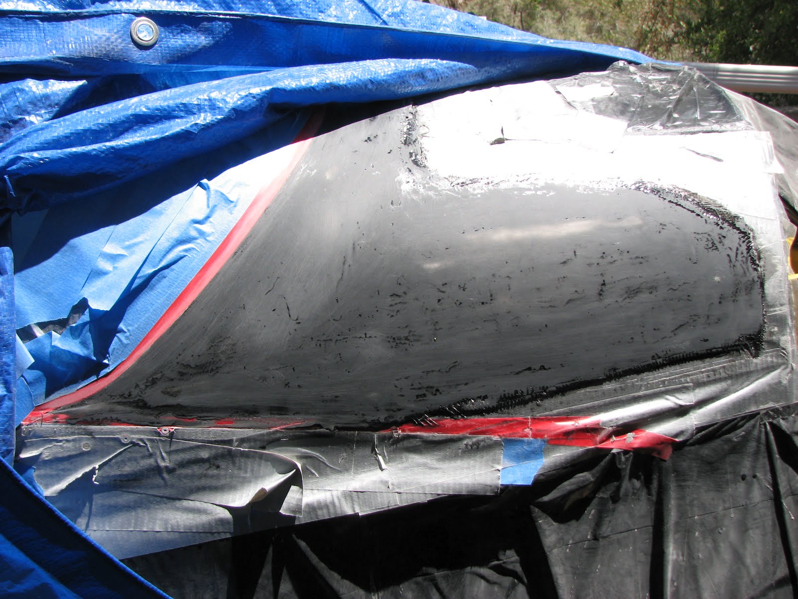 Torsten's RV-12: Canopy Removed