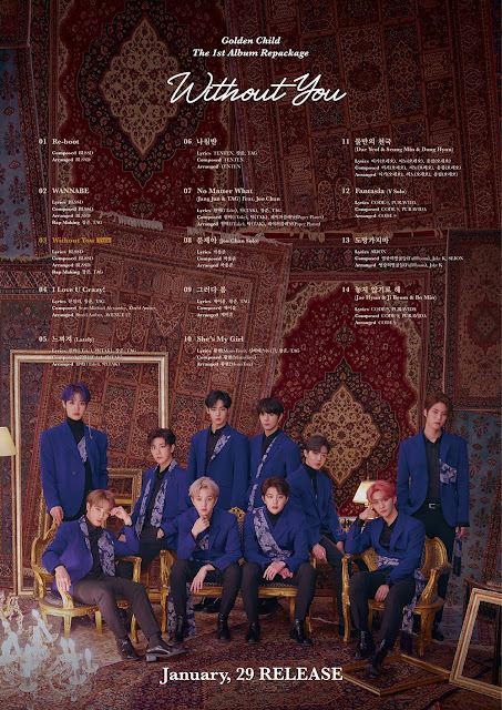 Golden Child 골든차일드 presentan Without You