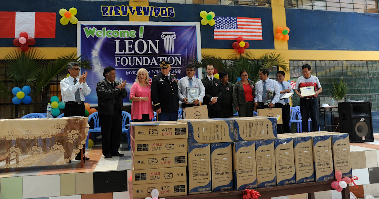 Leon Foundation Computer Donation 2012