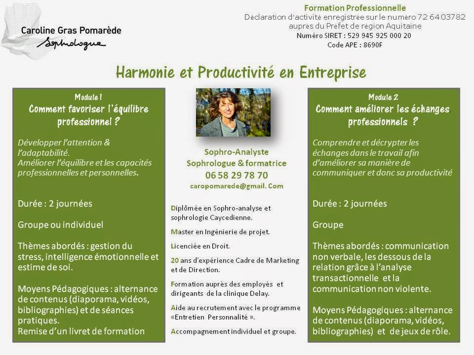 Le blog d'une intention par jour  FORMATION PROFESSIONNELLE