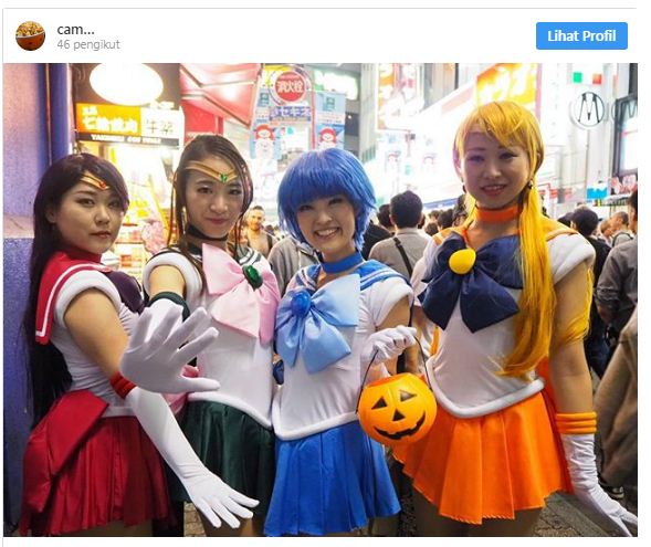 20 Kostum Halloween di Shibuya yang Banjir Wanita: Bikin Pria Tegang dan Menelan Ludah!