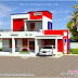 Colorful modern villa