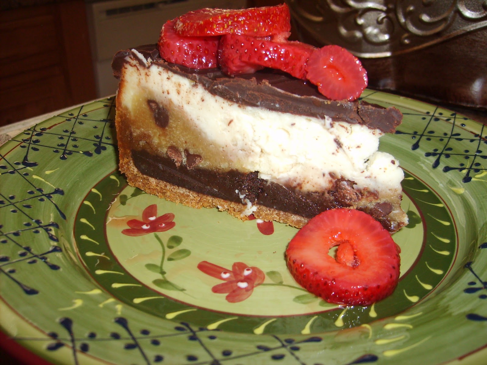 Gee Gee’s Delights: Chocolate Explosion cheesecake by Paula Dean