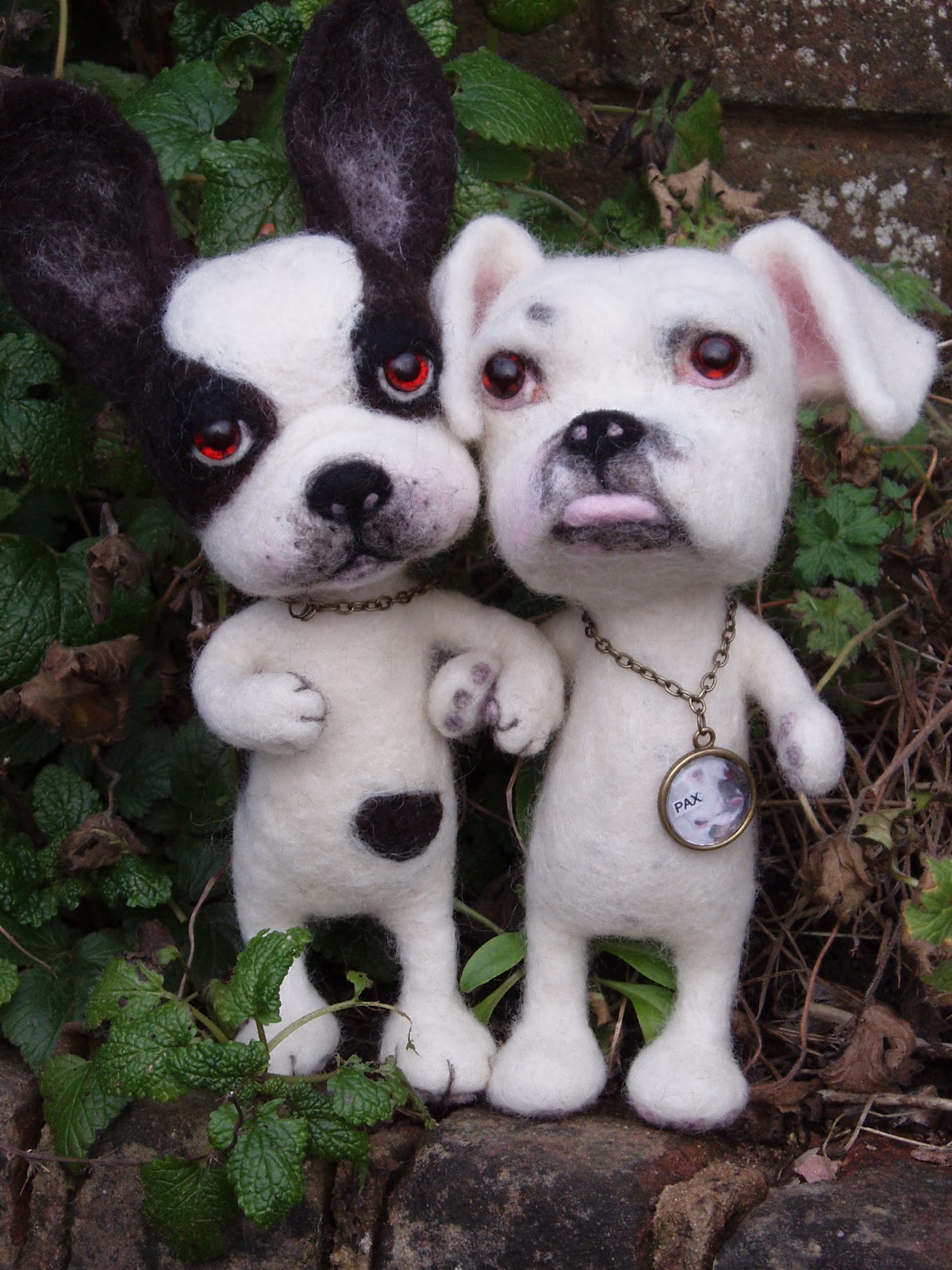 Nicola's Needle Felted Dogs A Needle Felted Boxer called PAX Made 2011