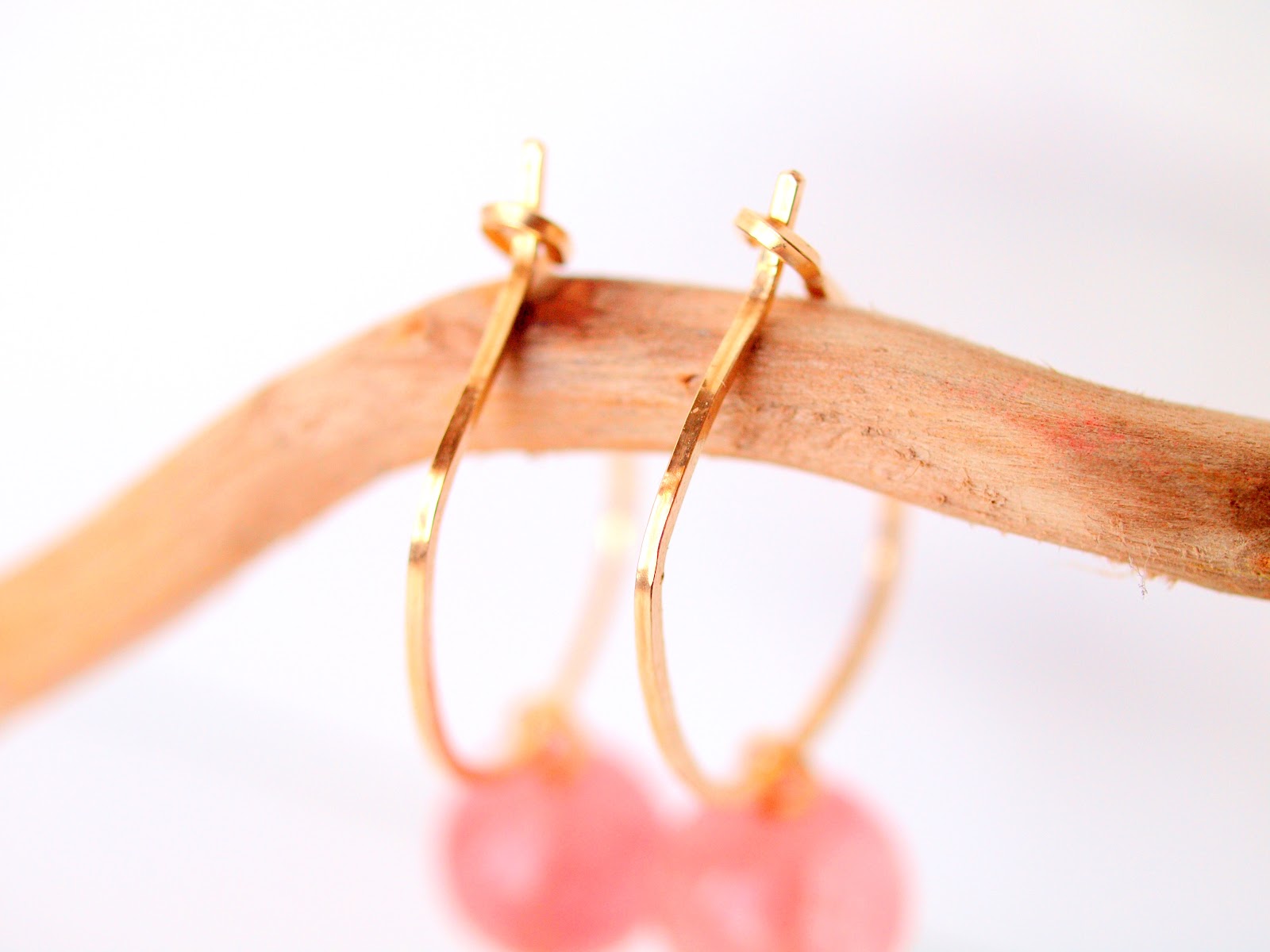 SianyKitty's Blog: Organic Shape Gold Hoop Earrings to Start the Fall ...