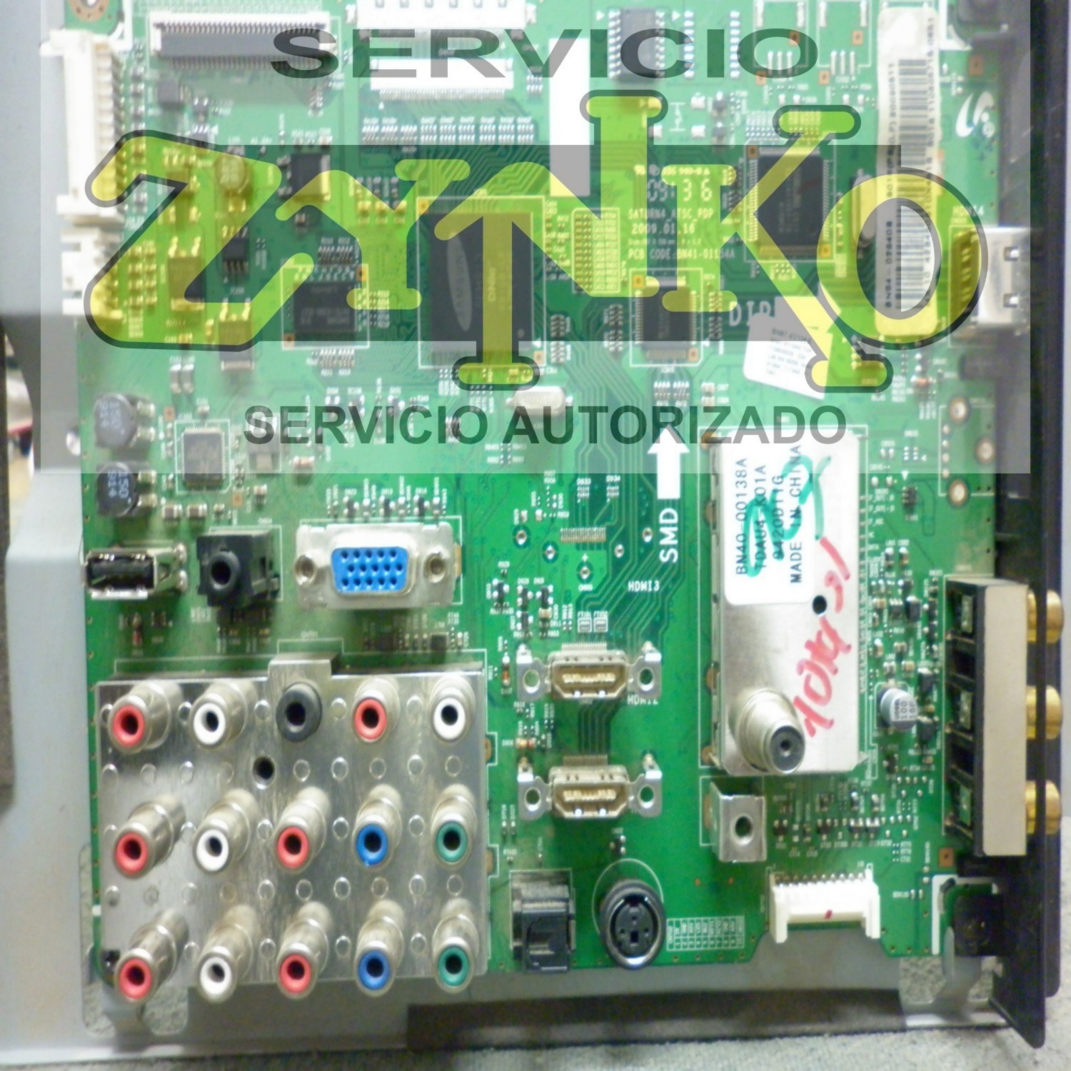 Servicio Electronico ZYNKO BN9402840B tarjeta main