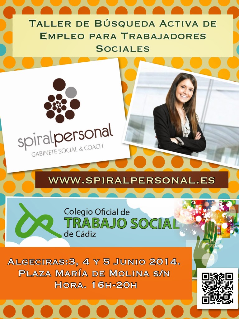 TALLER DE BÚSQUEDA ACTIVA DE EMPLEO PARA TRABAJADORES SOCIALES & SPIRAL PERSONAL