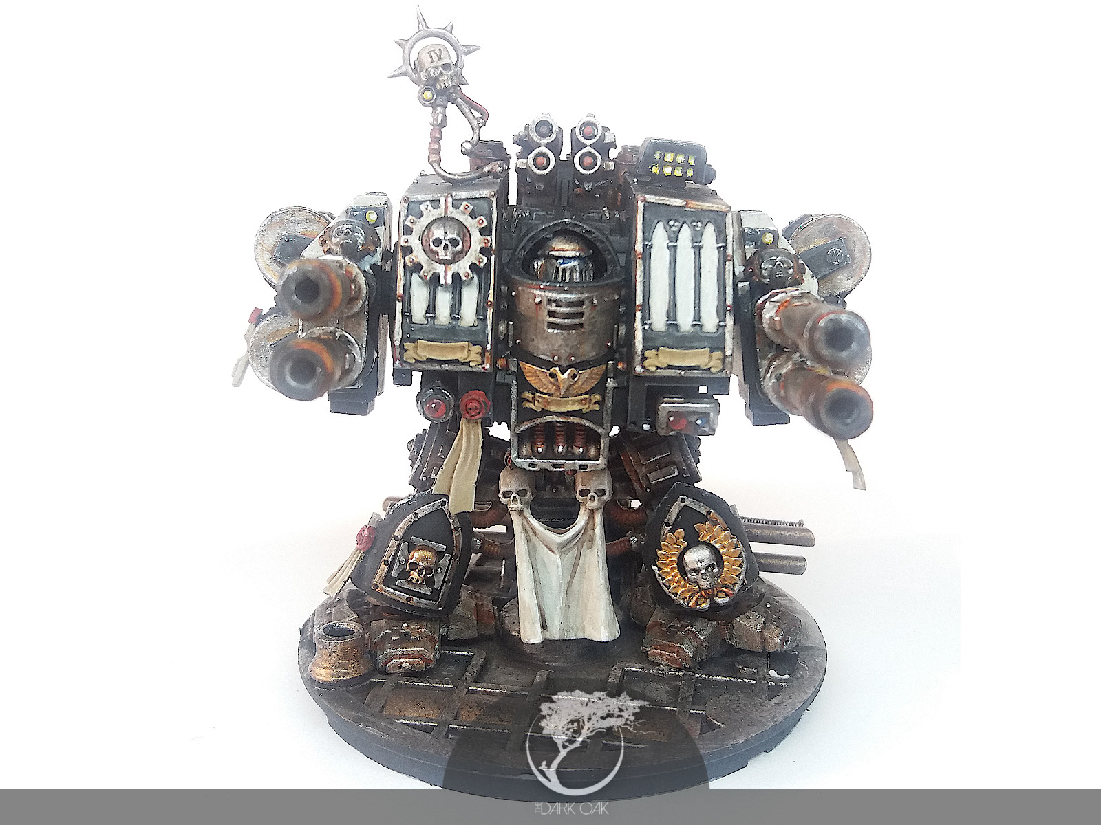 The Dark Oak Iron Hands Venerable Dreadnought FKB ed 47