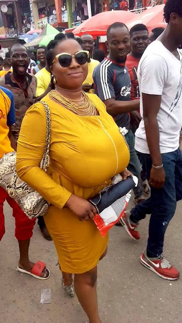 Gist Prime Stream Lady With A Very Huge B00bs Causes Alarm In Lagos