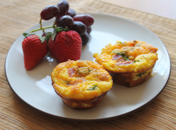 Easy Breakfast Casserole Muffins {Freezer Meal} Baste steff