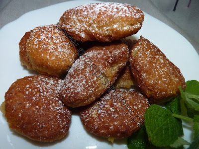 Mini pączki z banannów Mini pączki z banannów