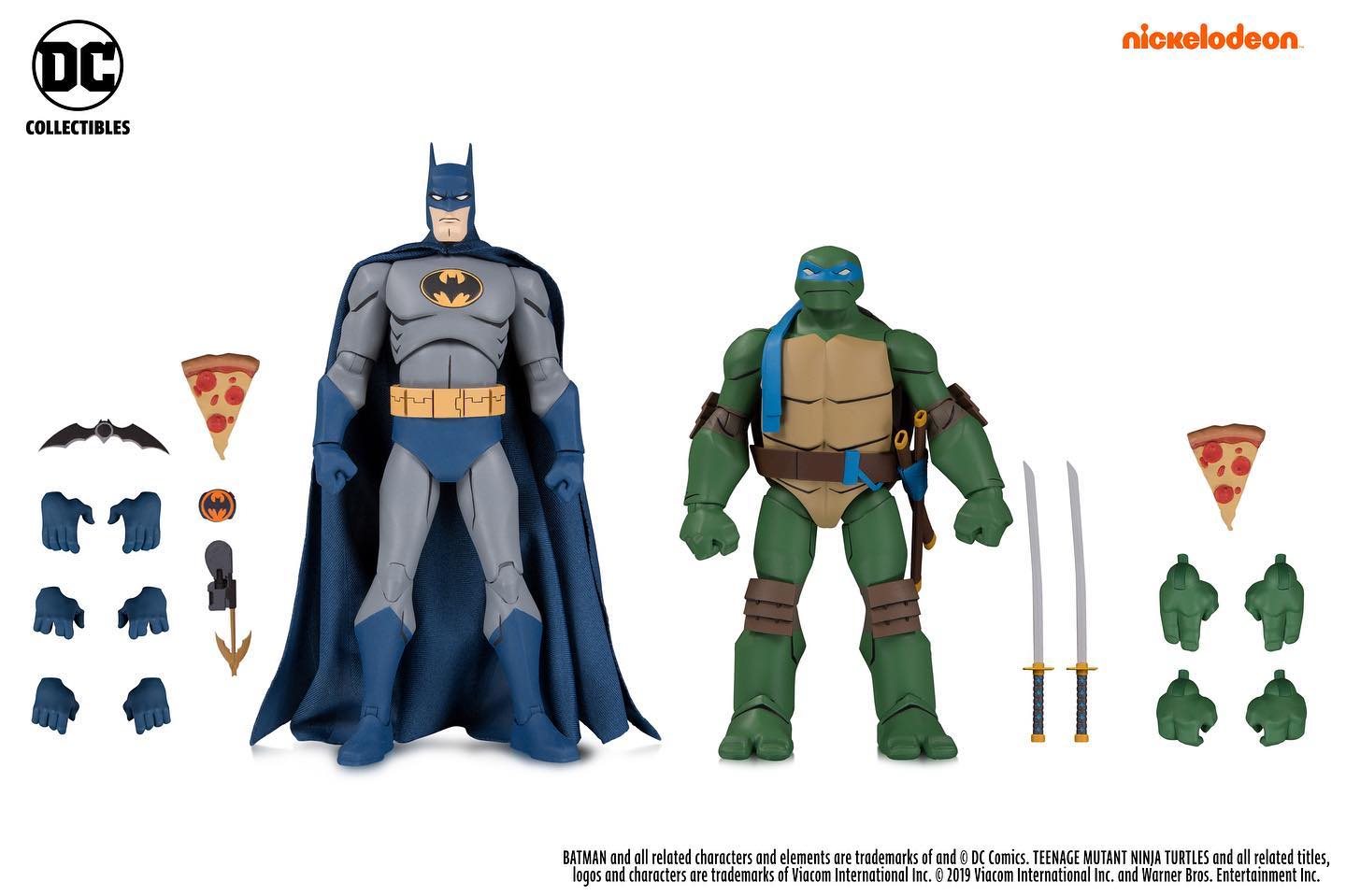 NickALive!: GameStop and DC Collectibles Unveil 'Batman Vs. Teenage Mutant  Ninja Turtles' Figures