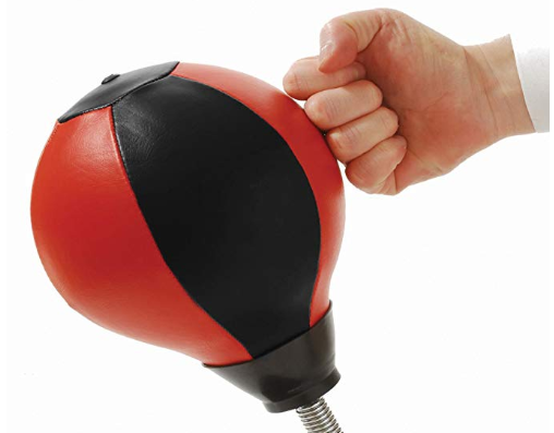 best stress relief gifts: desktop punching balls