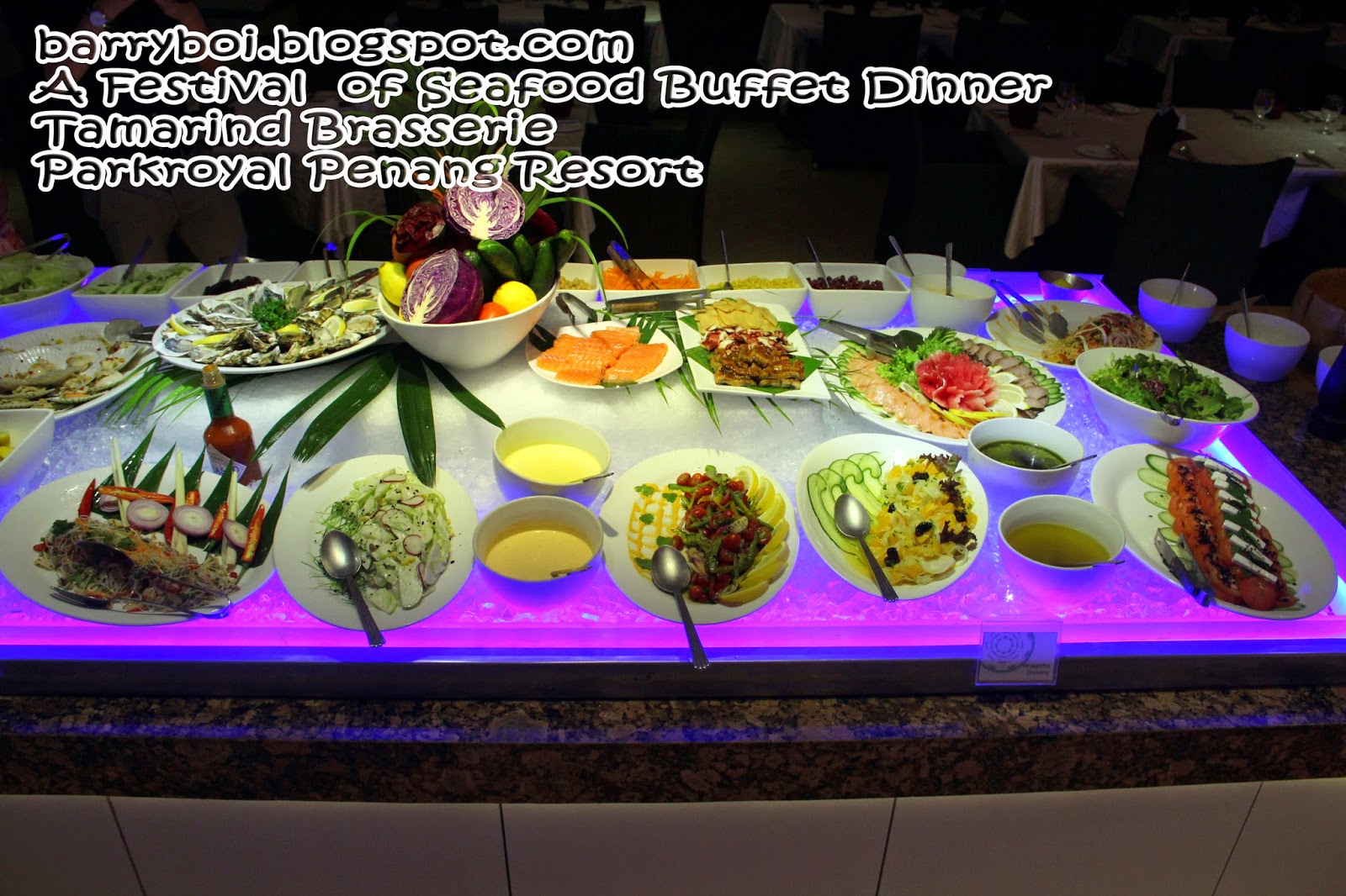 PARKROYAL Penang Resort "A Festival of Seafood Buffet Dinner"