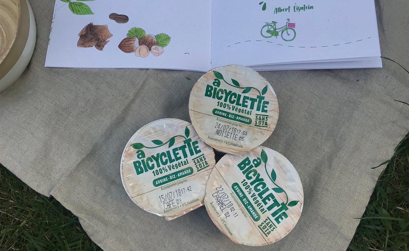 yaourt a bicyclette avoine riz amande chocolat