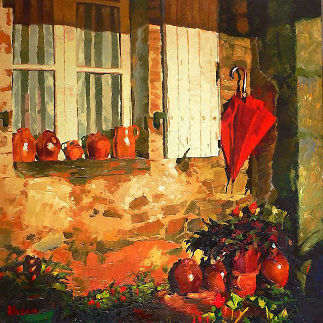 Ukrainian Painter- "Alexey Slusar" 1961