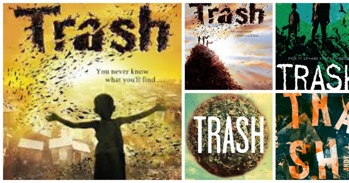 Momo celebrating time to read Trash by Andy Mulligan