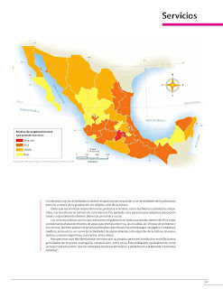Apoyo Primaria Atlas de México 4to Grado Bloque IV Lección 13 Servicios