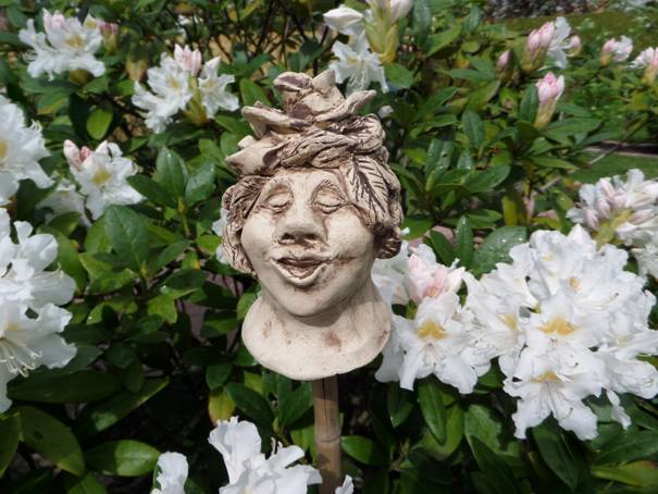 Bine S Tonfiguren Fur Haus Garten Kundenfoto