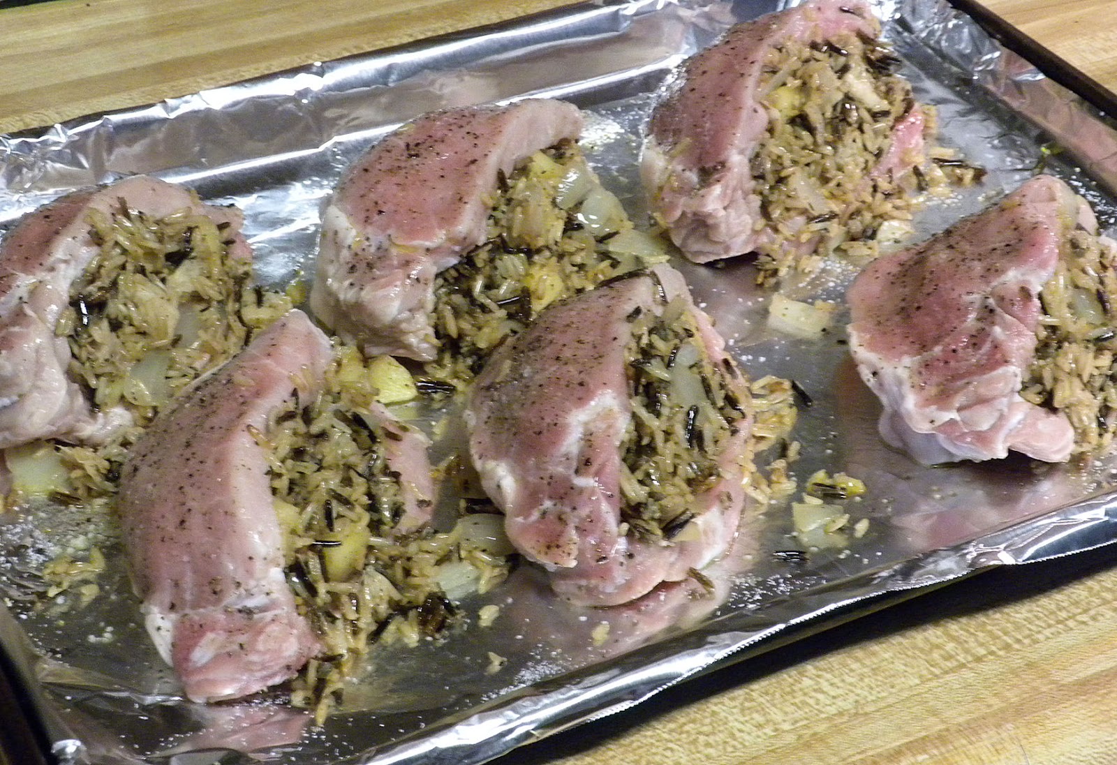 Cooking To Die For Rancid Recipes 4 Wild Rice Stuffed Pork Chops