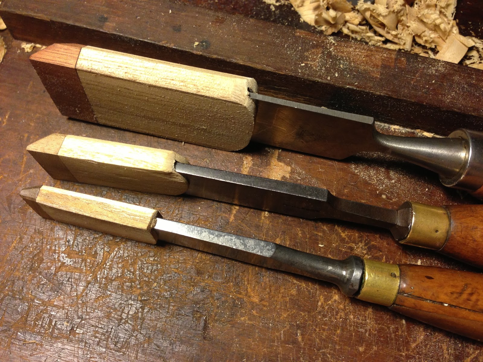 Too much scraps Making a Chisel Guard