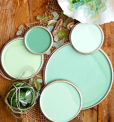 Seaglass Green Color Scheme