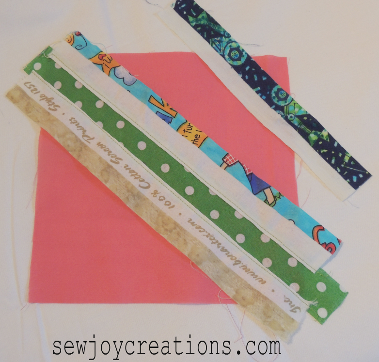 Sew Joy: TUTORIAL - Selvage Heart on a String