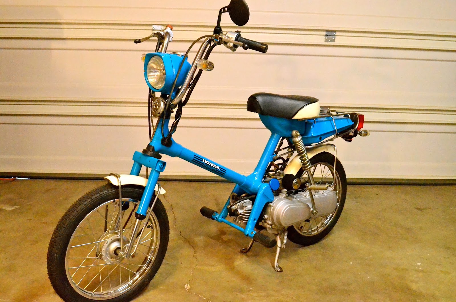 Rusty Bolt Garage: 1981 HONDA NC50 EXPRESS- Customer Bike, Finished