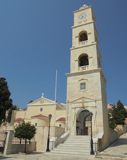 ο ορθόδοξος ναός του αγίου Γεωργίου στην Ερμούπολη