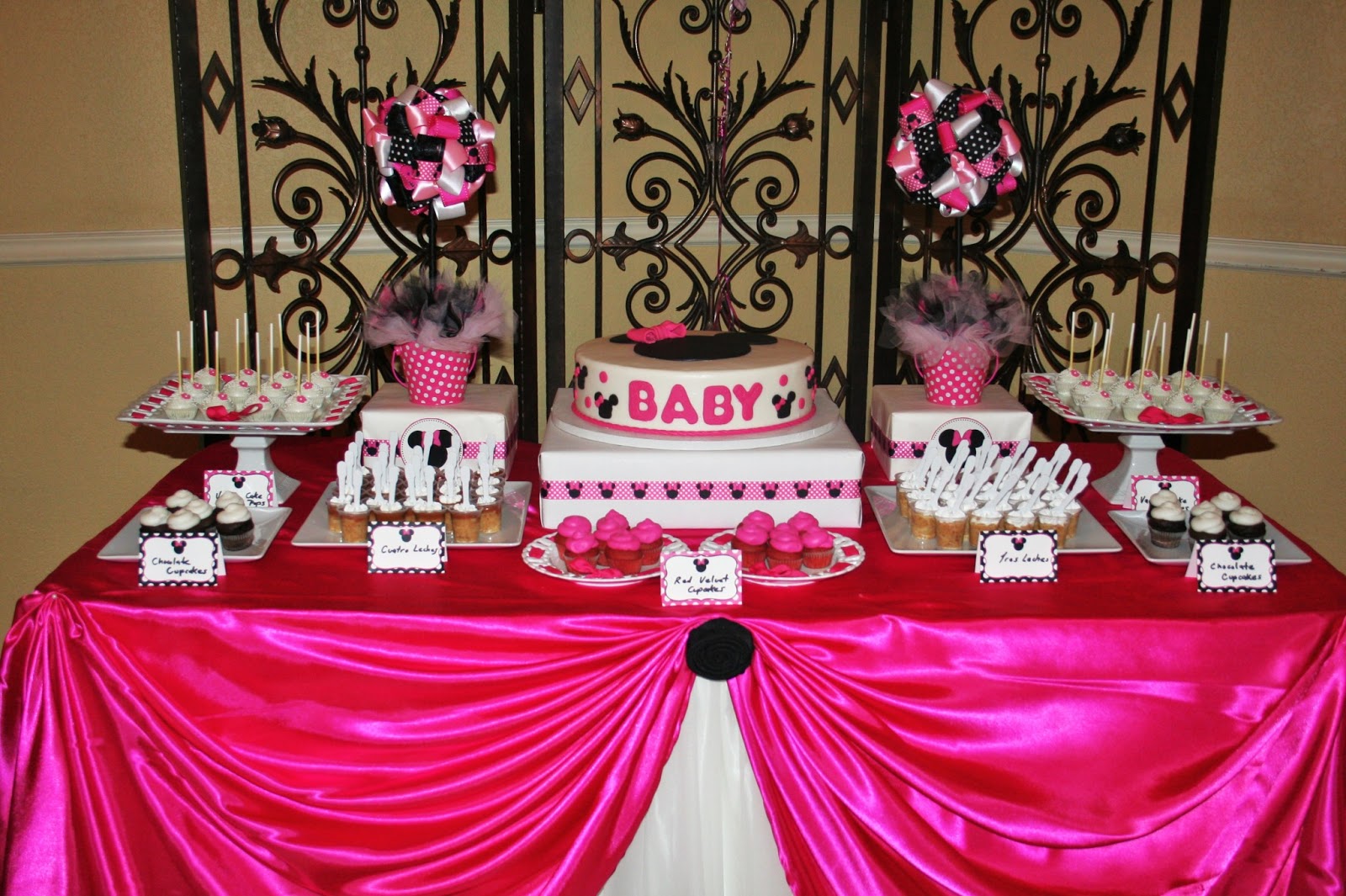 26 Lovely Minnie Mouse Baby Shower Theme Baby Shower