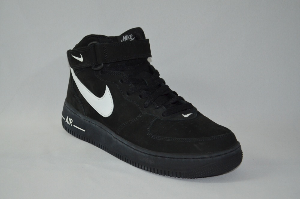 suede black and white air force 1