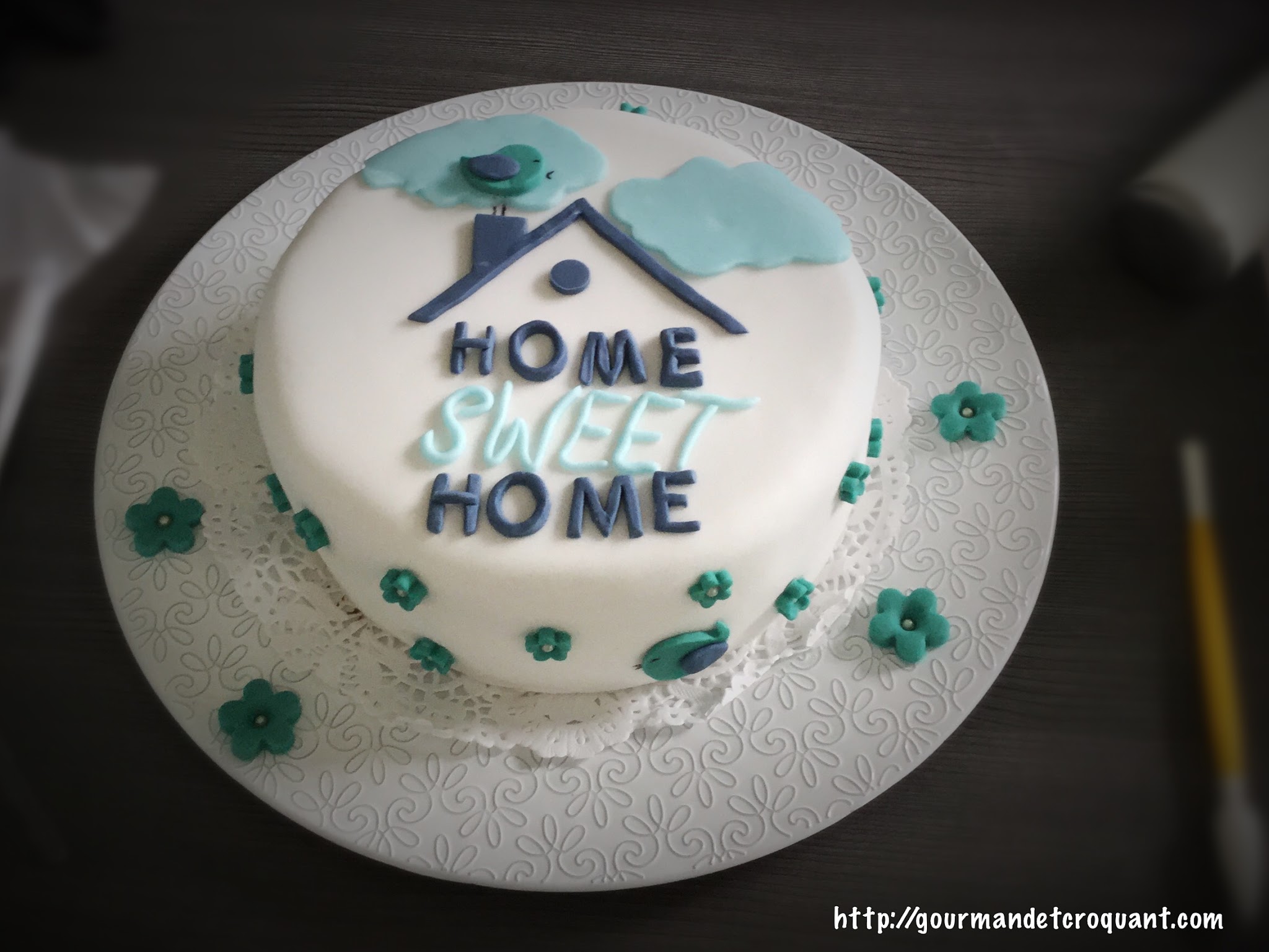 Gourmand Et Croquant Cake Design Home Sweet Home