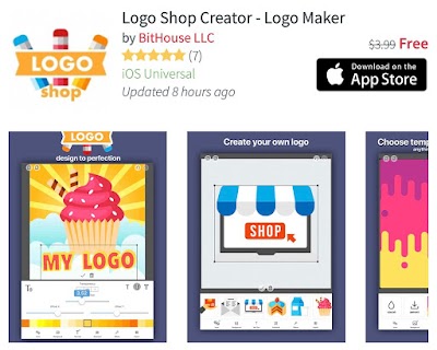 Logo Shop Creator - برنامج لتصميم الشعارات ، اذا عندك مشروع صغير  هذا يساعدك على تصميم شعار بسيط وبشكل رائع .