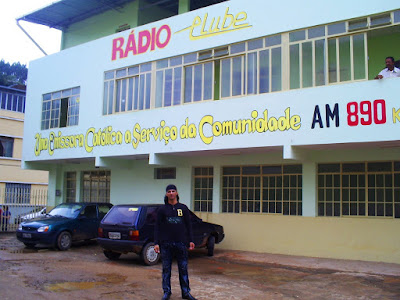César Di, Rádio Clube, Inhapim, MG