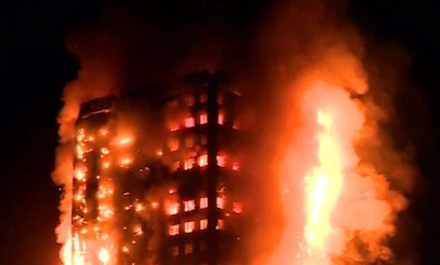 1b London Fire Update: 30 patients taken to five hospitals following the fire at Grenfell Tower