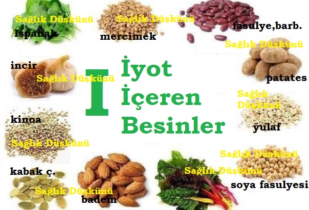 İyot Nedir ve İyot Hangi Besinlerde Bulunur İyot Nedir ve İyot Hangi Besinlerde Bulunur