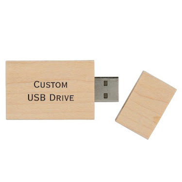 DIY Custom Wooden USB Drive 8GB - 64GB USB 2.0 & 3.0